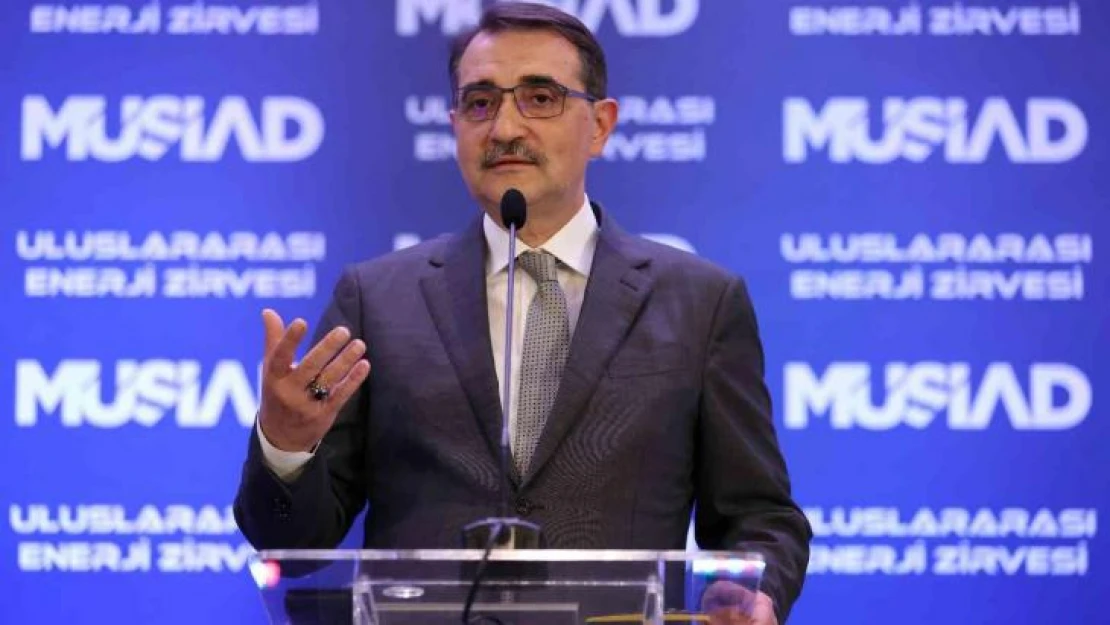 Bakan Dönmez: 'Bugün artık kurulu gücü 100 bin megavatı geçen bir Türkiye var'