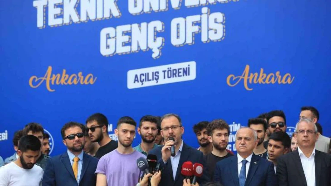 Bakan Kasapoğlu: 'Genç Ofislerin sayısı 322'ye ulaştı'