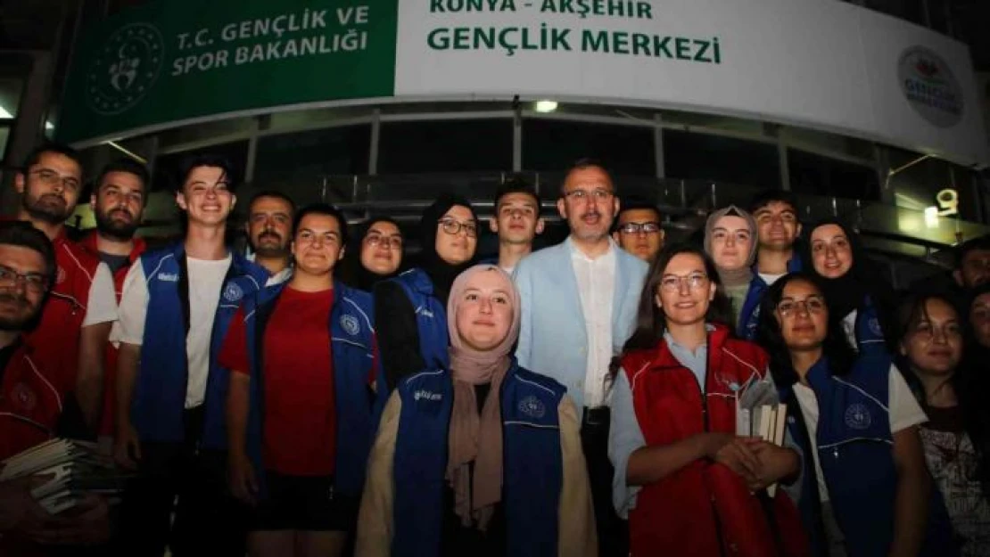 Bakan Kasapoğlu Akşehir'de incelemelerde bulundu