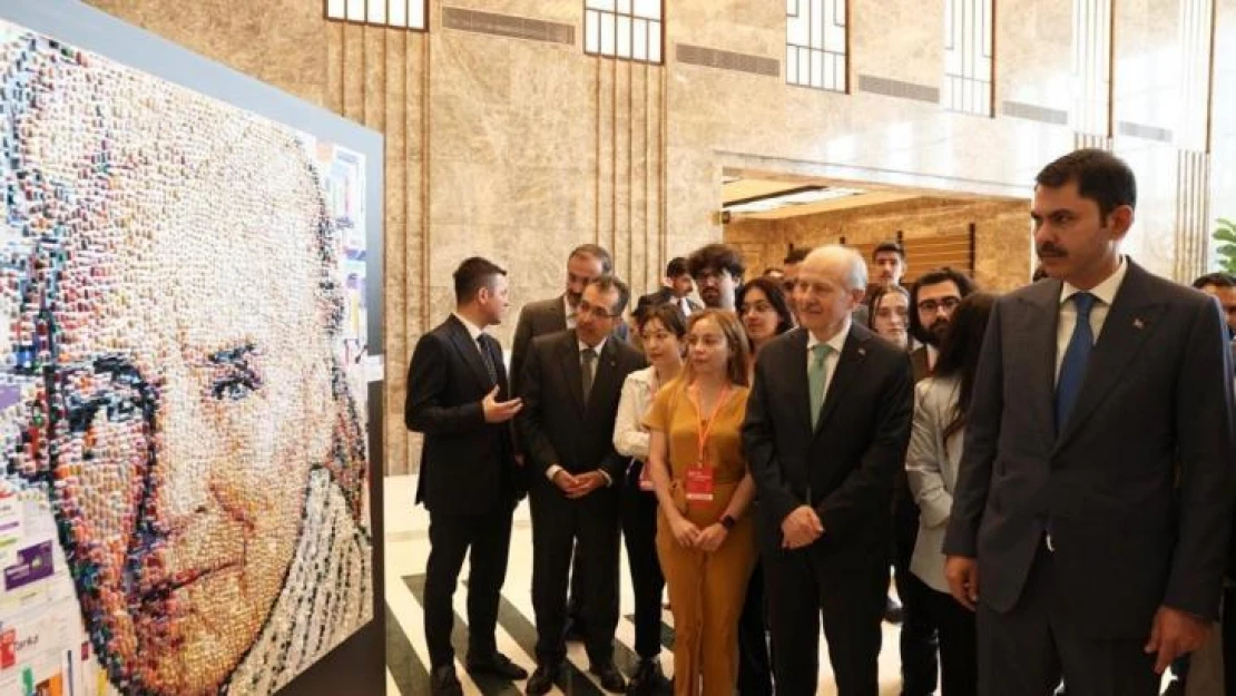 Bakan Kurum, Millet Kütüphanesi'ndeki Sıfır Noktası Sergisi'nin açılışını yaptı