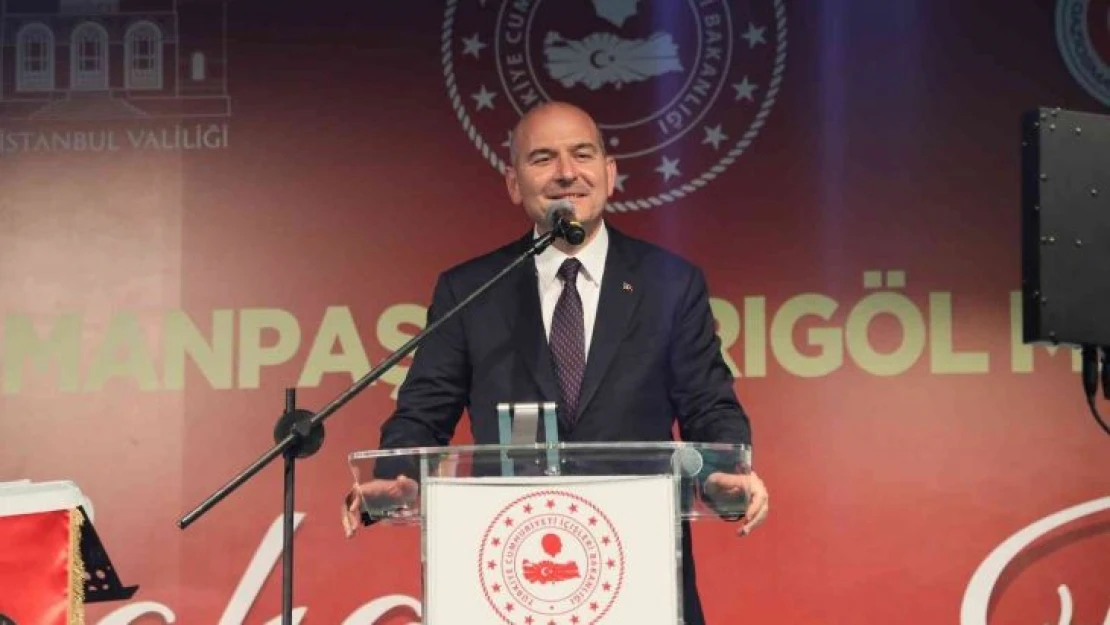 Bakan Soylu: 'Az uyuyoruz, çok çalışıyoruz, ülkemizde huzur her geçen gün daha fazla artmaktadır'