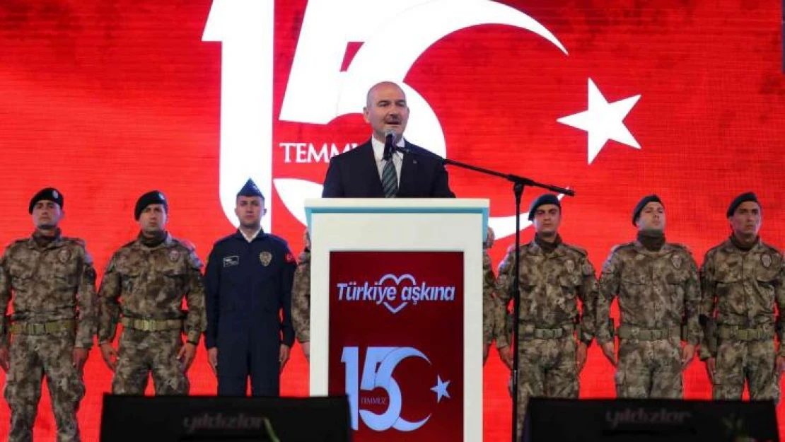 Bakan Soylu: ' Son FETÖ'cüyü adalet önüne çıkarana kadar da mücadelemiz bitmeyecektir'