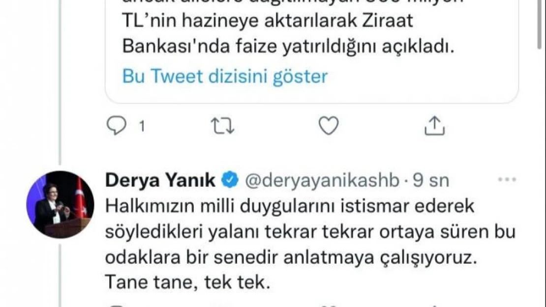 Bakan Yanık'tan algı haberlerine tepki