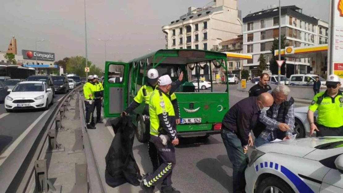 Bakırköy'de feci kaza, bariyerlere çarpan motosikletli hayatını kaybetti