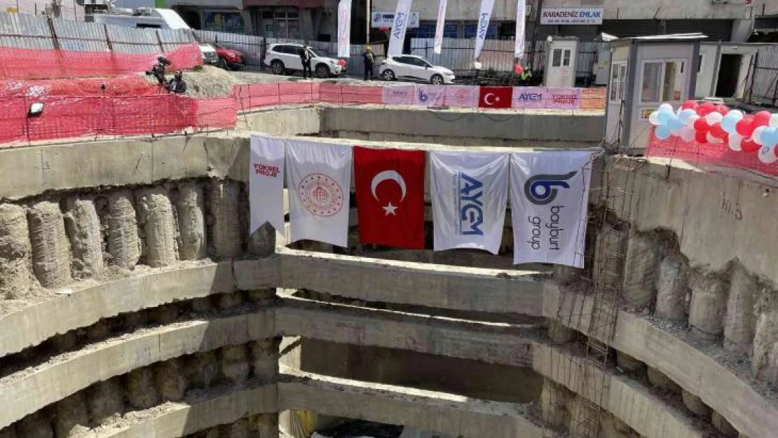 Bakırköy (İDO)-Bahçelievler-Güngören-Bağcılar(Kirazlı) Metro Hattının yüzde 70'i tamamlandı