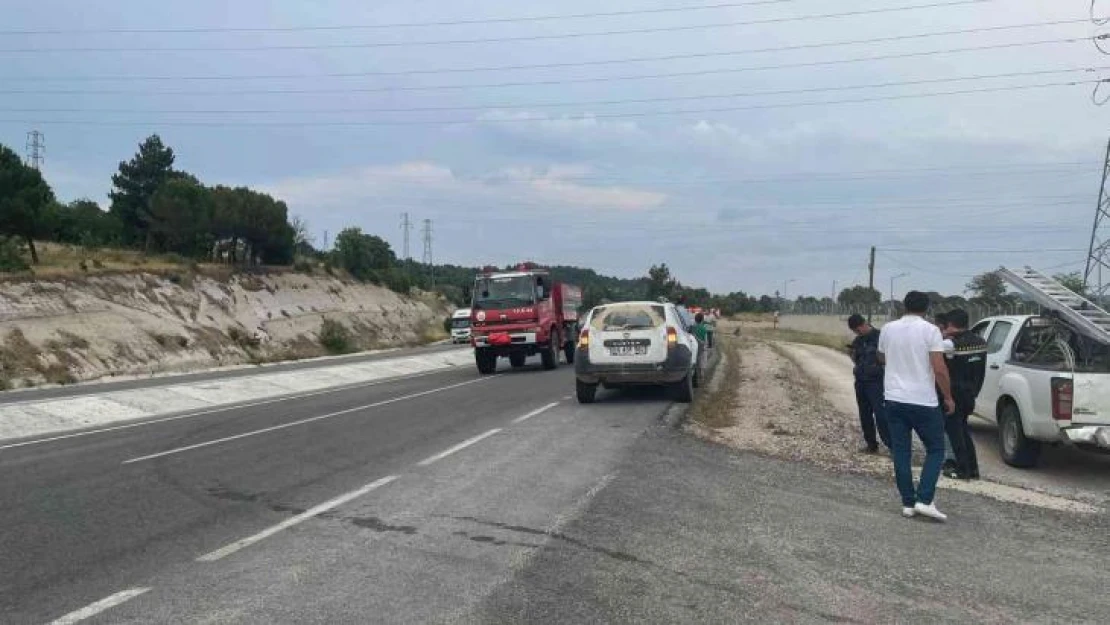 Balıkesir'de trafoda yangın çıktı, ilçe elektriksiz kaldı