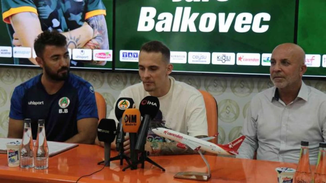 Balkovec ve Cem Çelik Alanyaspor'da