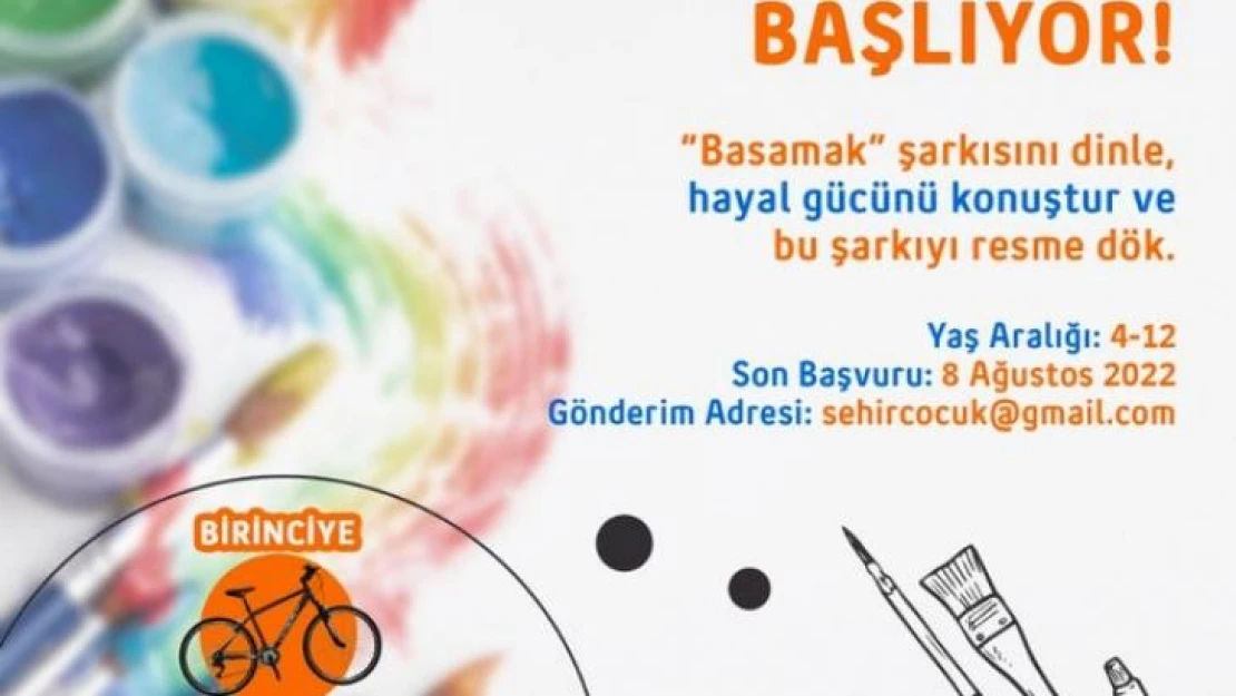 Basamak resim yarışması başlıyor