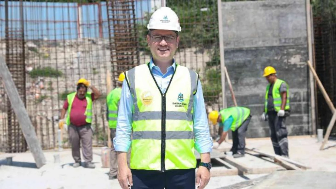 Başkan Kartoğlu, Hoşdere Camii inşaatında incelemelerde bulundu