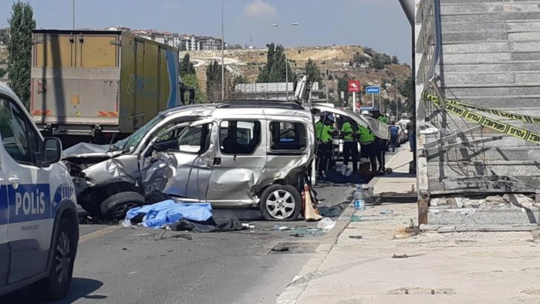 Başkentteki trafik kazasında ölen kişinin kimliği belli oldu