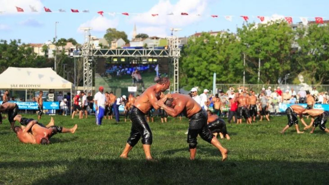 Başpehlivanlar Şile'de er meydanına çıkıyor