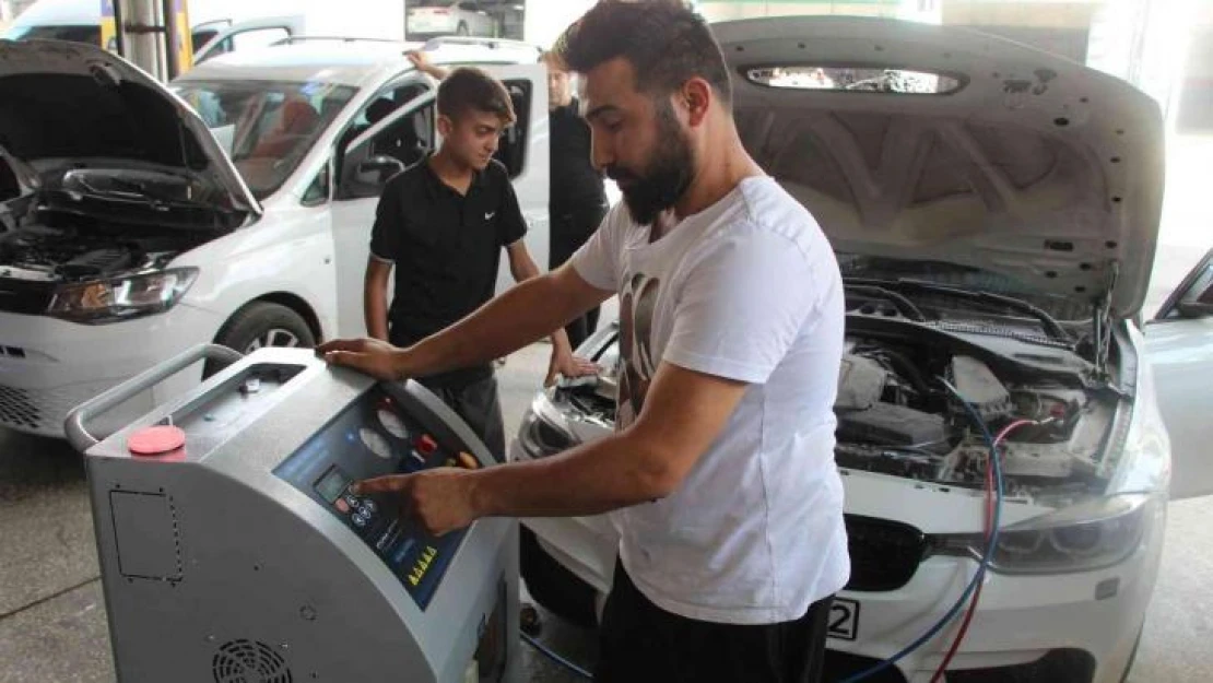 Batmanlı oto klima esnafından sürücülere yazlık bakım uyarısı