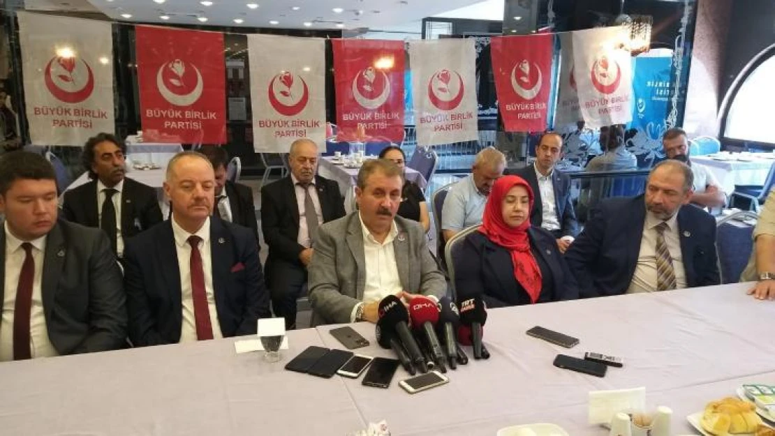 BBP Lideri Destici: 'Kemal Bey'in kesin aday olduğunu düşünüyorum'