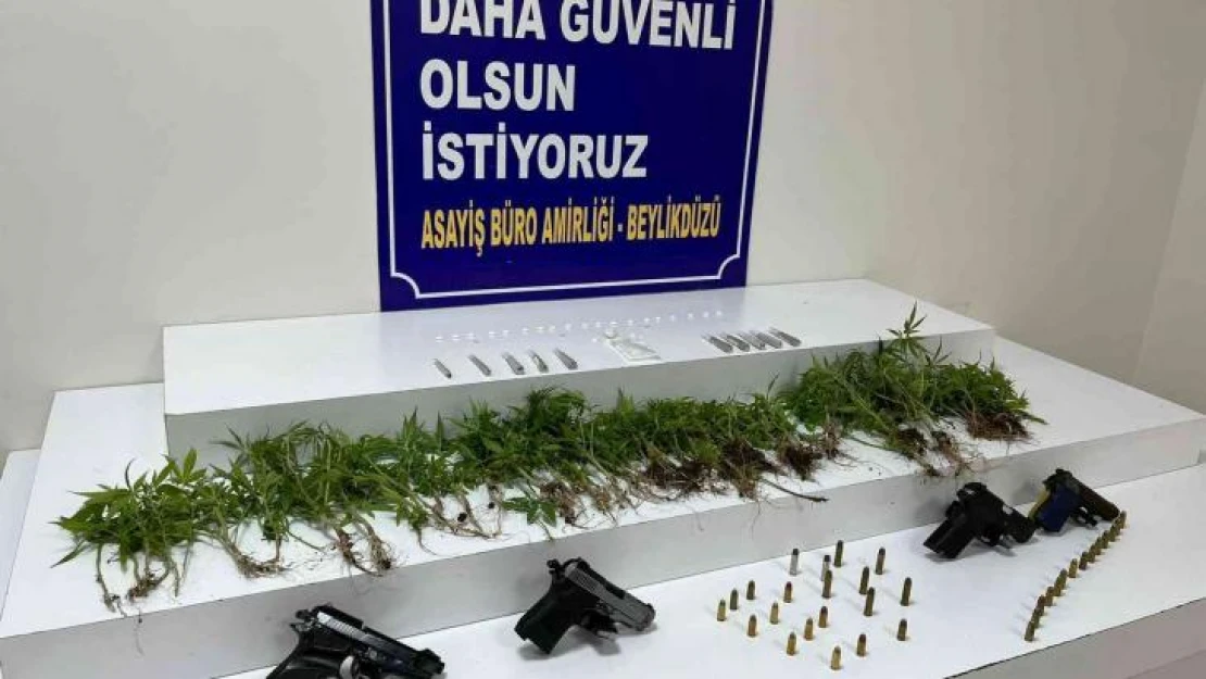 Beylikdüzü'nde uyuşturucu yetiştirilen eve operasyon