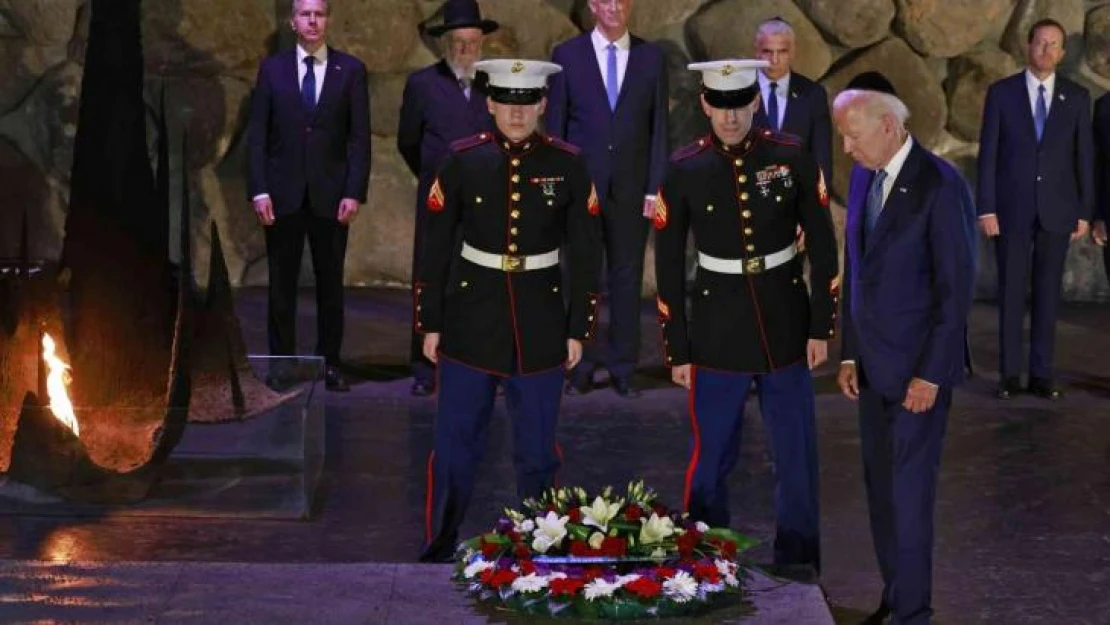 Biden, Yad Vashem Soykırım Anıtı'nı ziyaret etti