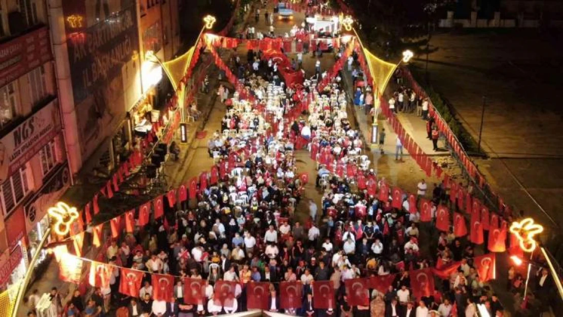 Bingöl'de 15 Temmuz Demokrasi ve Milli Birlik Günü etkinlikleri