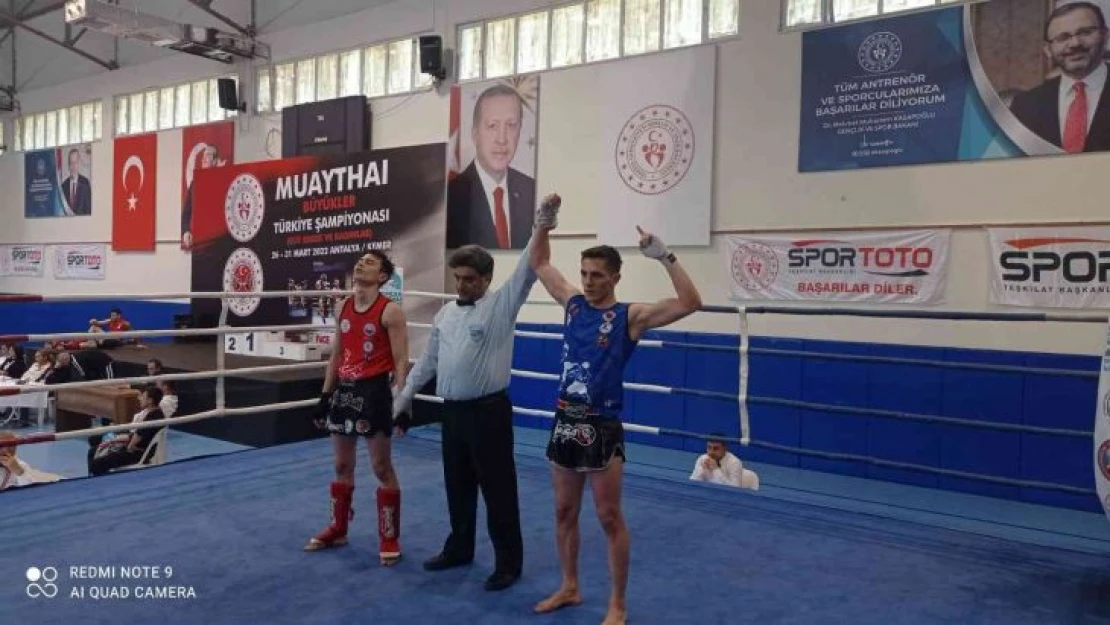 Bitlisli sporcular, Türkiye Muaythai Şampiyonası'ndan 2 madalya ile döndü