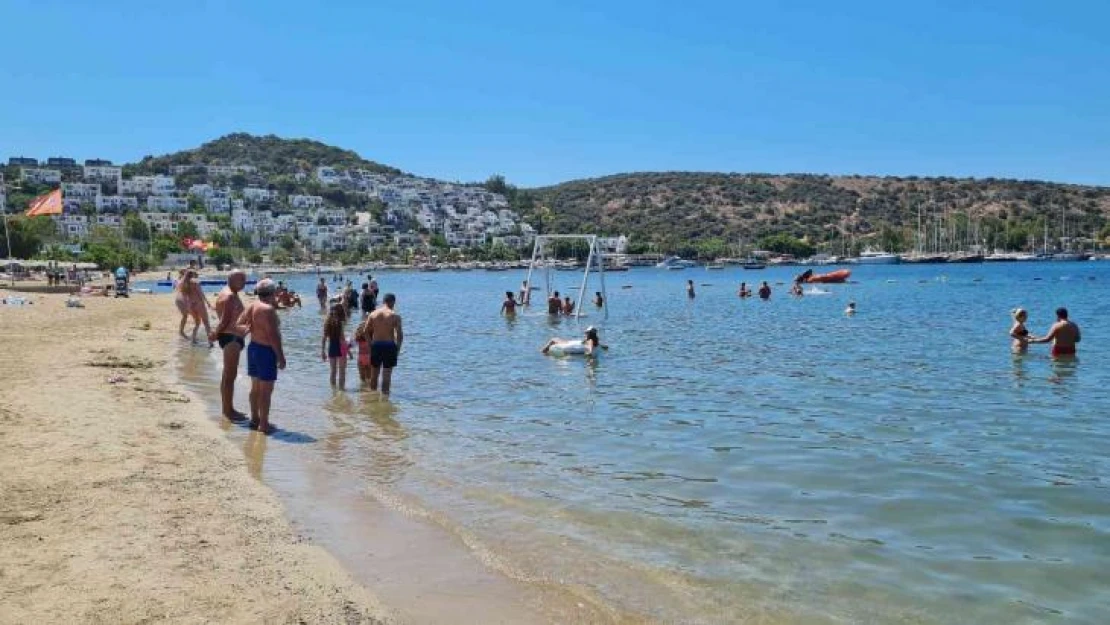 Bodrum'da sıcak hava yoğunluğu