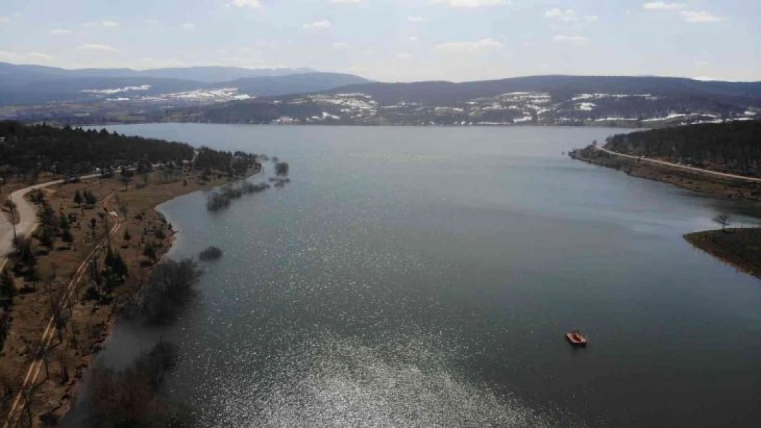 Bolu'da içme suyu barajı yüzde yüz doldu