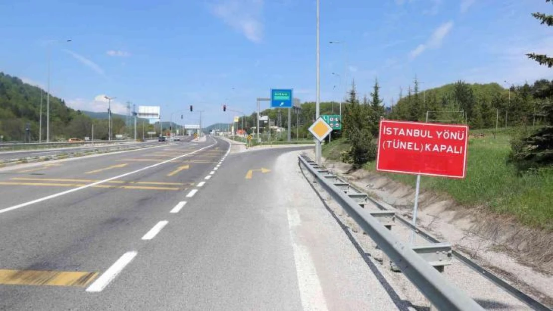 Bolu Dağı Tüneli'nin İstanbul yönü 35 gün trafiğe kapatıldı