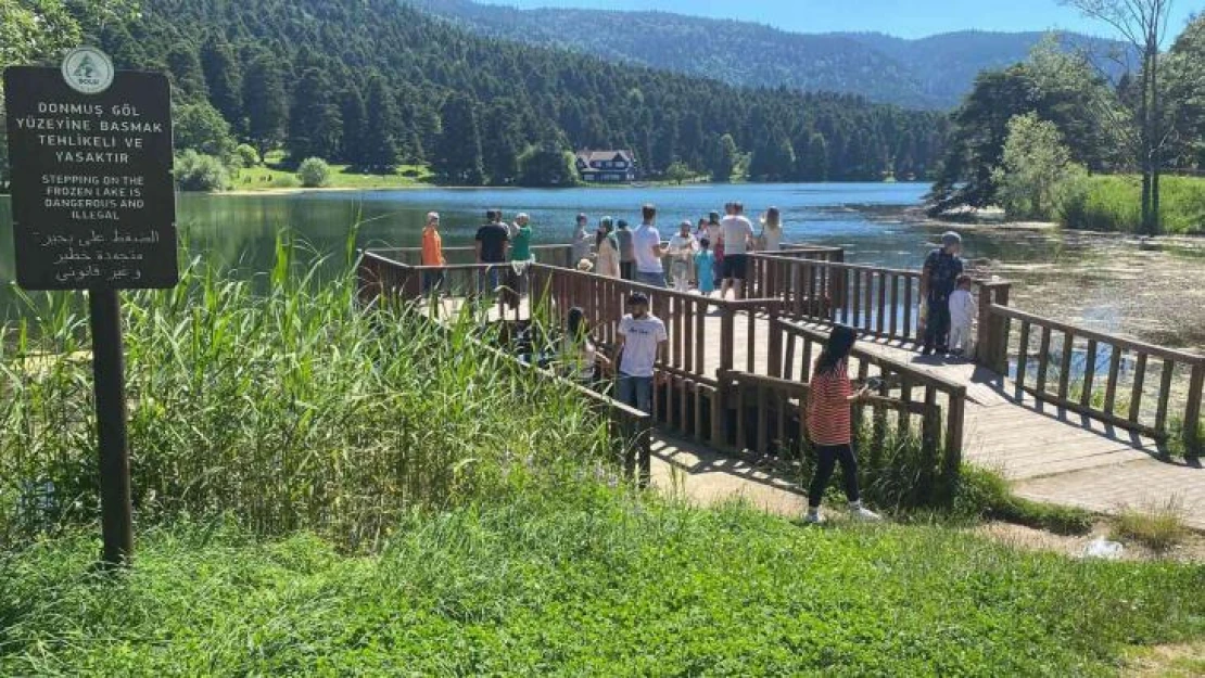 Bolu'daki turizm merkezleri bayramda 63 bin 845 ziyaretçiyi ağırladı