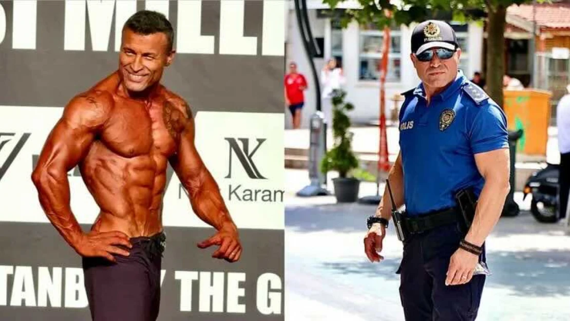 Bolu Emniyet Müdür Yardımcısı Türker Uygur fitness şampiyonasında üçüncü oldu