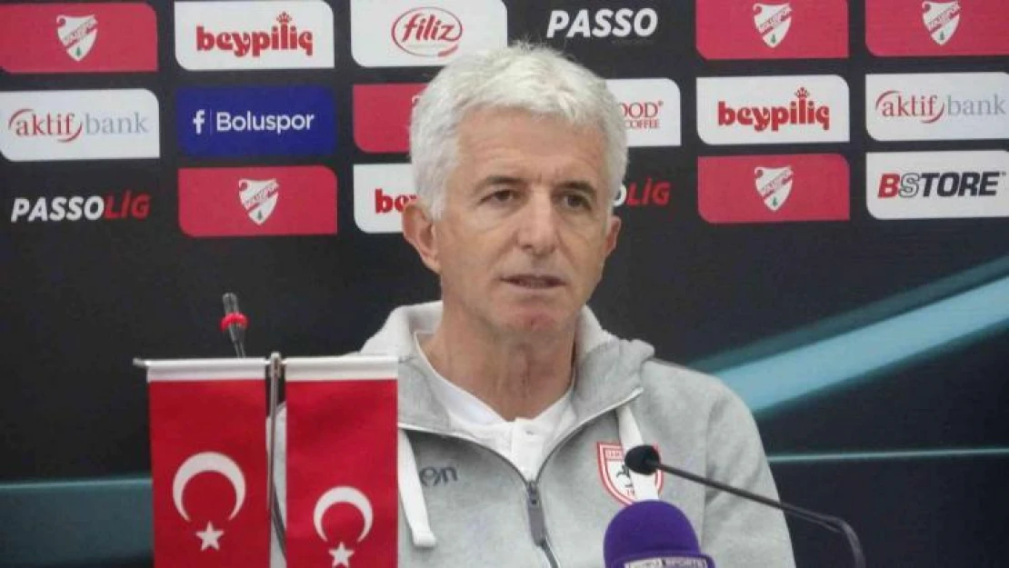 Boluspor - Samsunspor maçının ardından