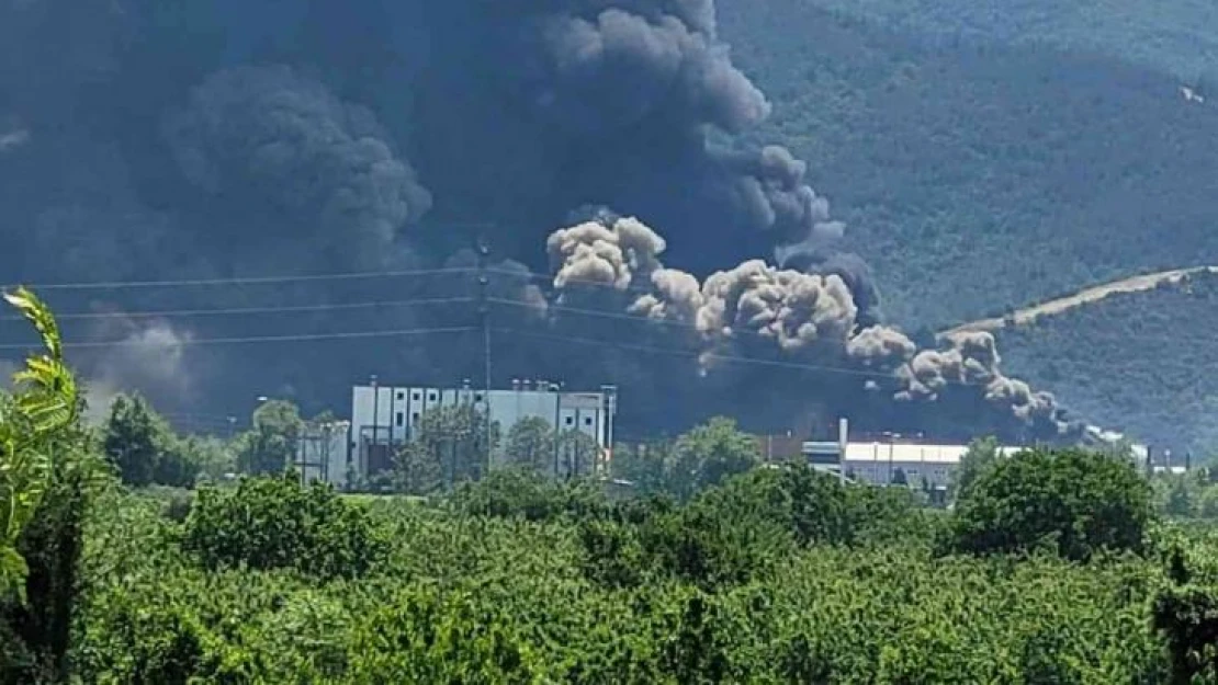 Bursa'da Barakfakih Organize Sanayi Bölgesindeki bir fabrikada yangın çıktı. Bölgeye çok sayıda itfaiye ekibi sevk edildi.