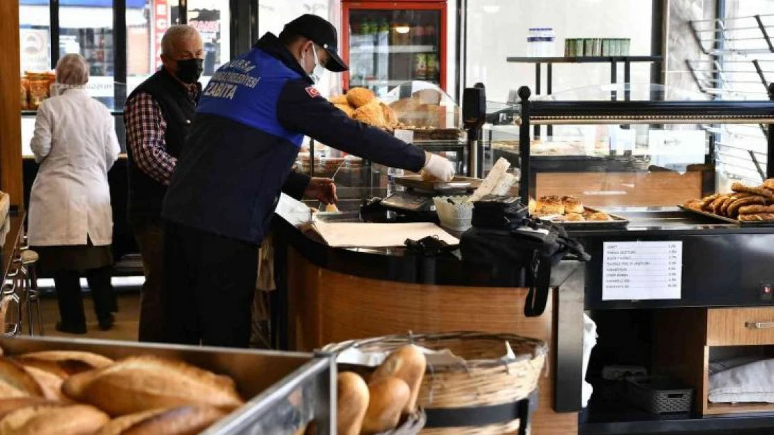 Bursa'da fırın ve pastanelere Ramazan denetimi