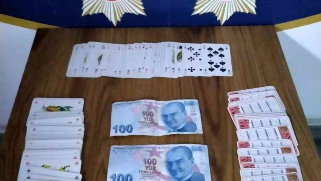 Bursa'da kumarbazlara suçüstü baskın : 10 kişiye işlem yapıldı