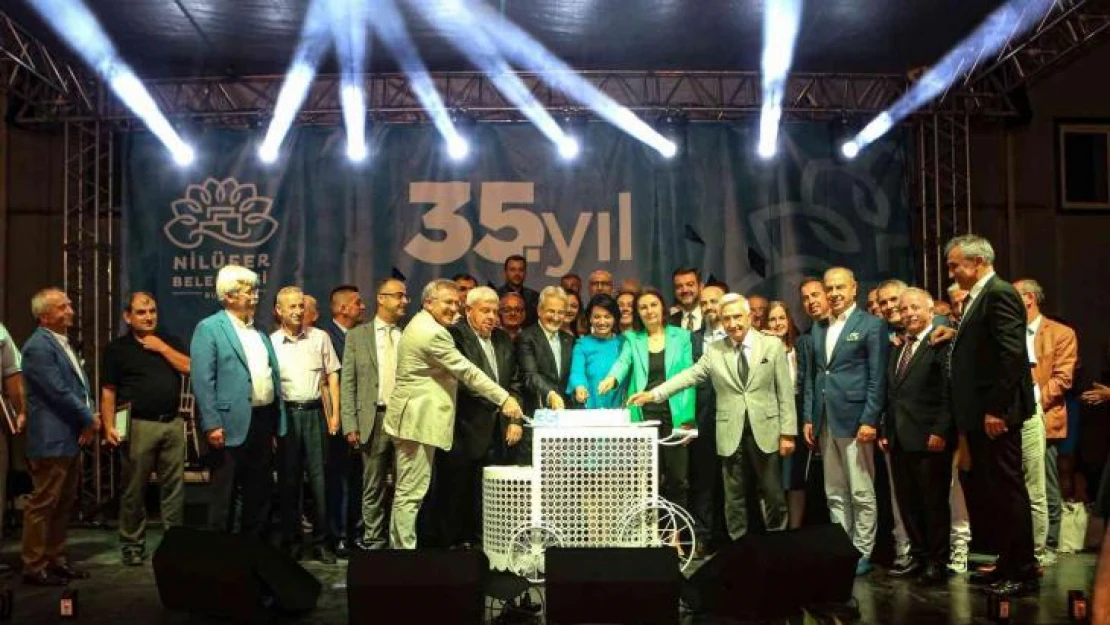 Bursa'nın Nilüfer'i 35 yaşında