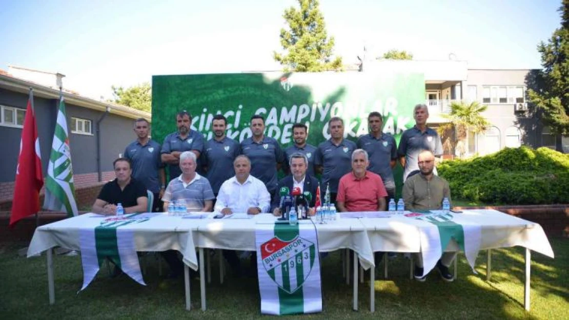 Bursaspor altyapısında yeni dönem