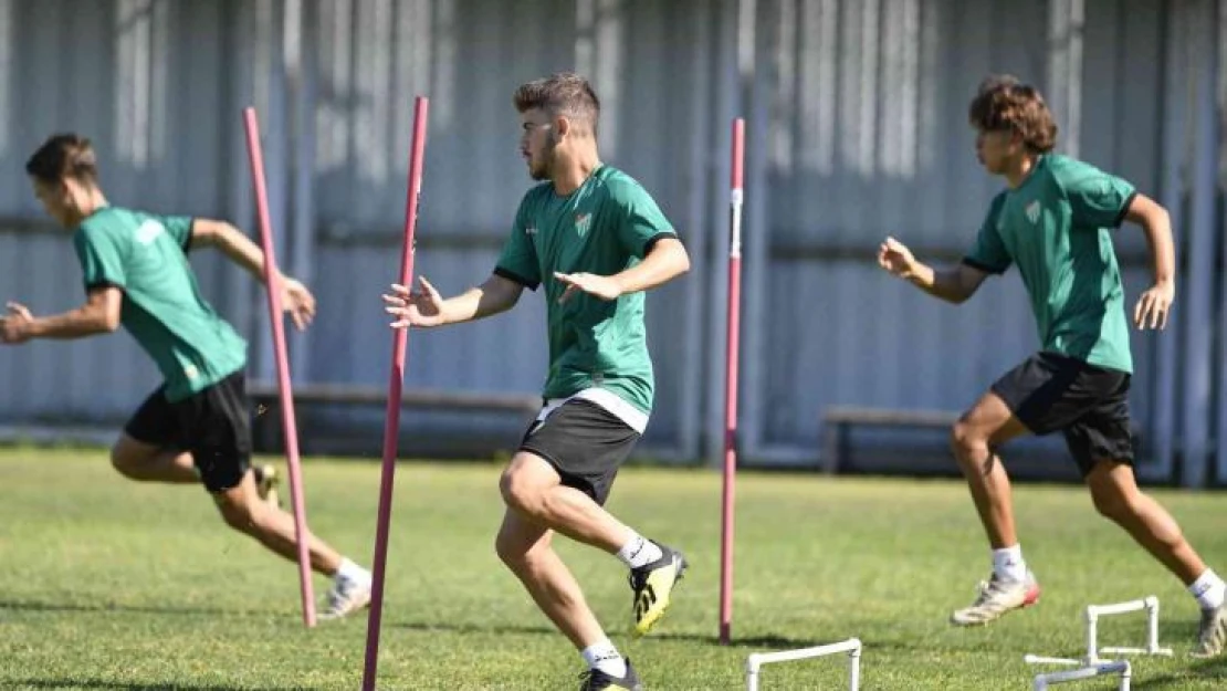 Bursaspor'da çift kale maçlar devam ediyor