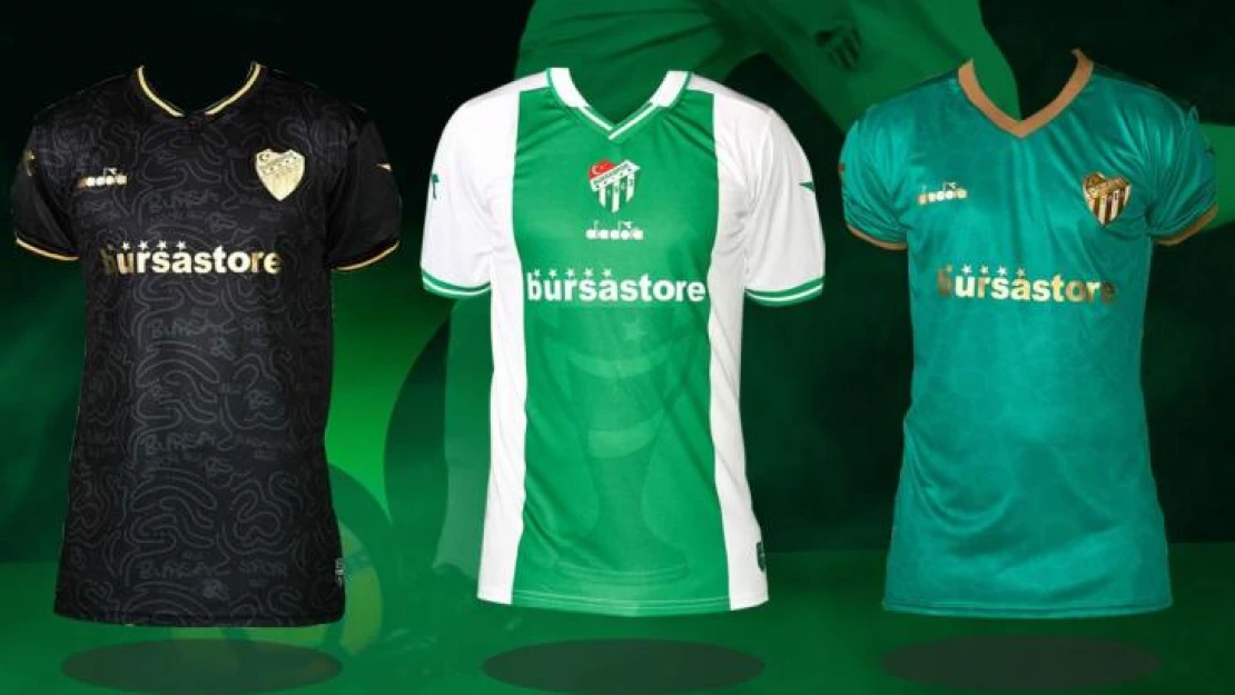 Bursaspor'un yeni sezon formaları 18 Temmuz'da Bursastore'da olacak