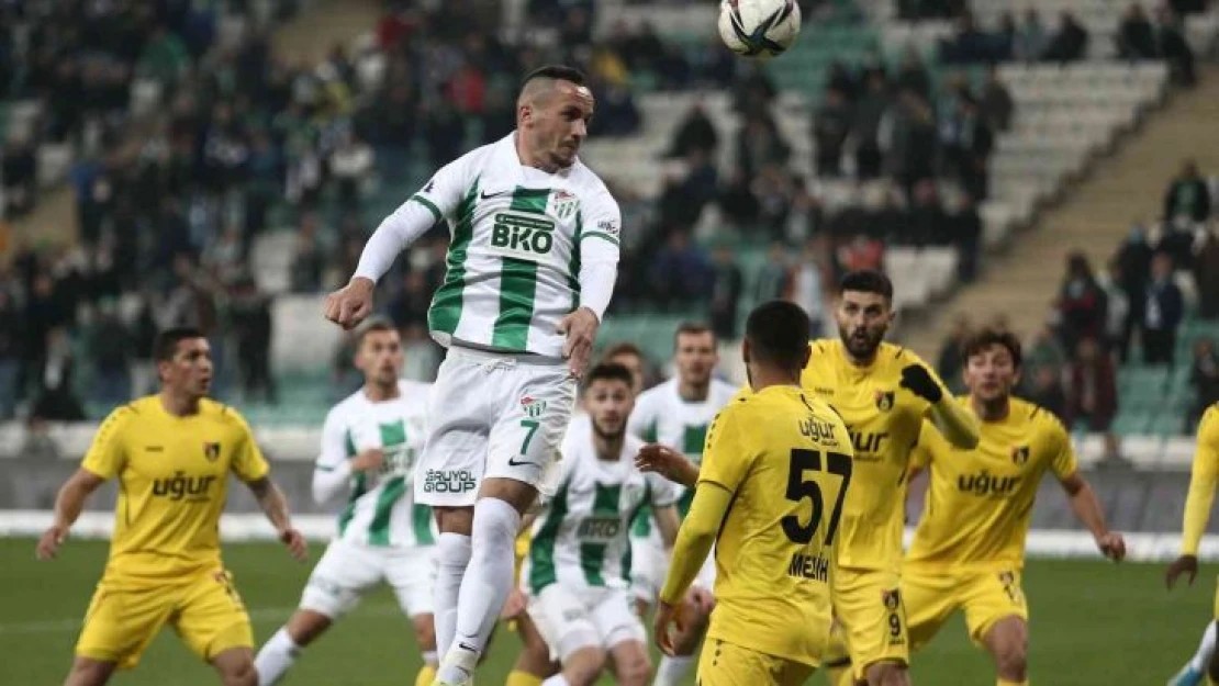 Bursaspor zorlu İstanbulspor deplasmanında