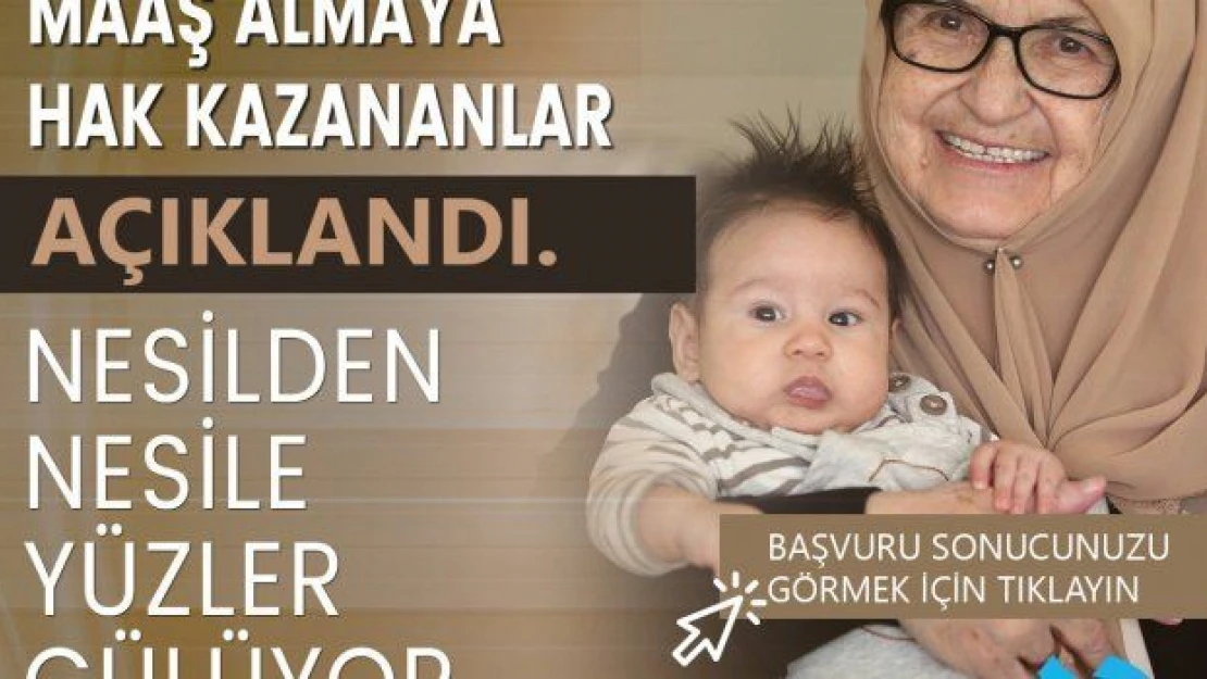 Büyükanne projesinde hak kazananlar belli oldu