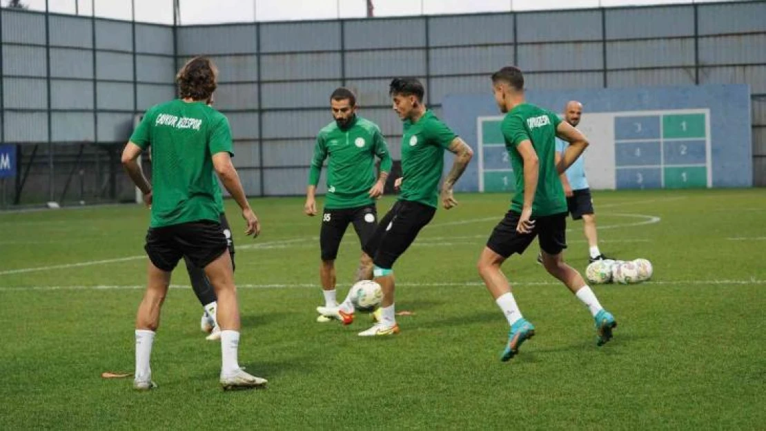 Ç. Rizespor, Yeni Malatyaspor maçı hazırlıklarına başladı