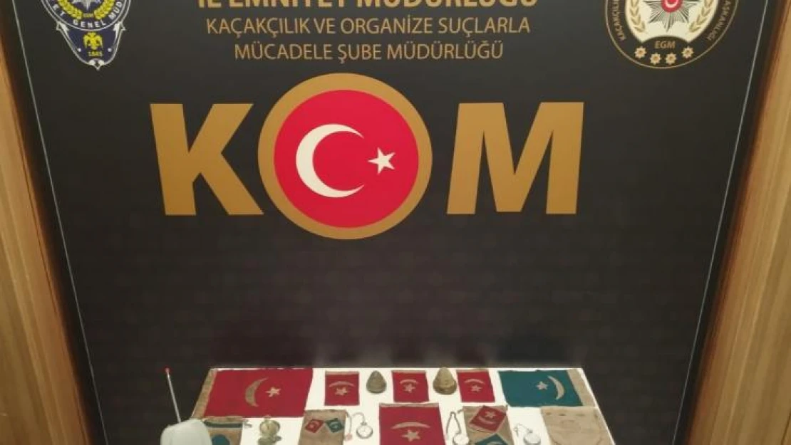 Çanakkale'de tarihi eser operasyonu