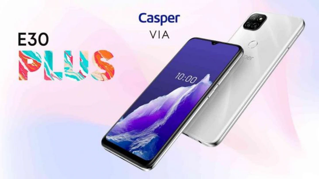 Casper'ın yeni telefonu VIA E30 Plus satışa çıktı