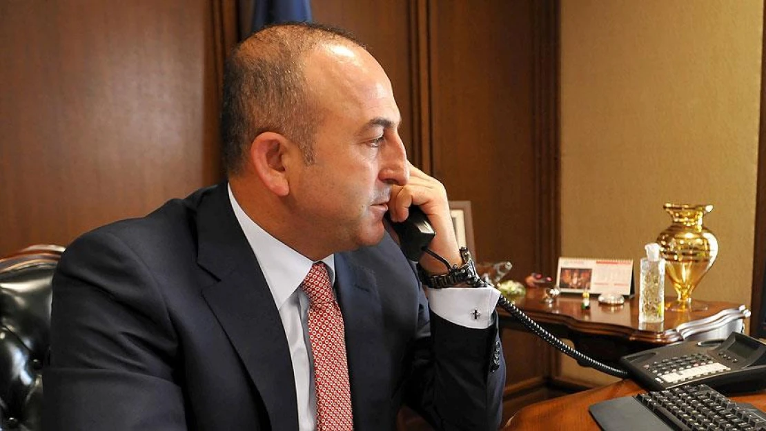 Çavuşoğlu, Kerry ile telefonda görüştü