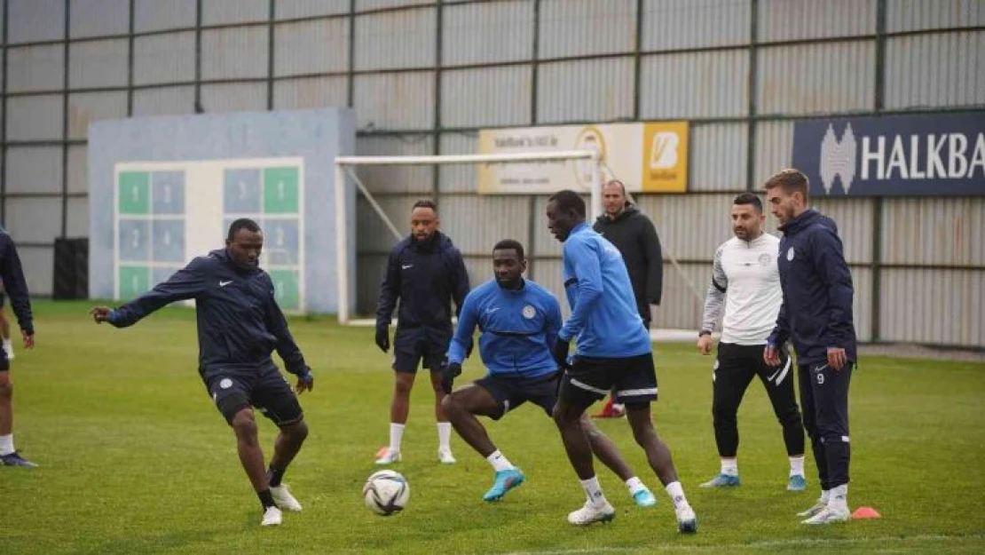 Çaykur Rizespor'da Fenarbahçe maçı hazırlıklarını tamamladı