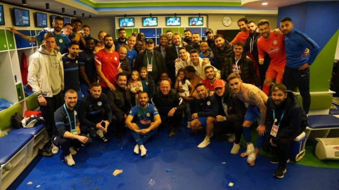 Çaykur Rizespor'dan galibiyet pozu