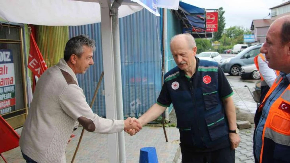 Çevre ve Şehircilik Bakan Yardımcısı Hasan Suver, Zonguldak'ta