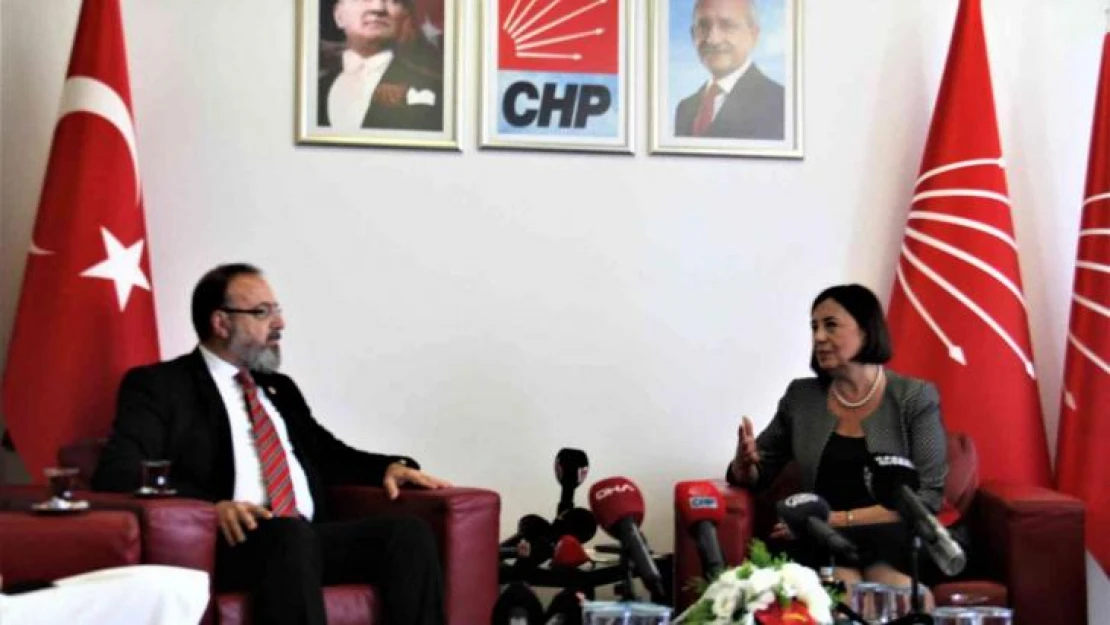 CHP, AK Parti heyetini ağırladı