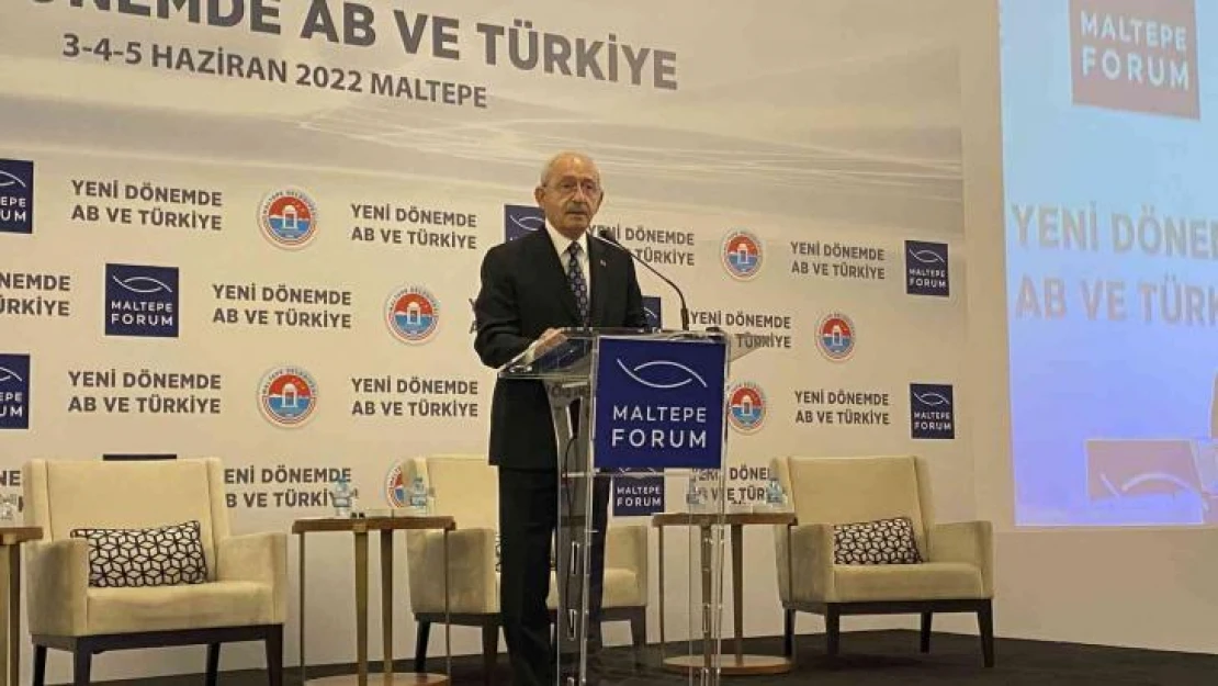 CHP Genel Başkanı Kılıçdaroğlu: 'Avrupa Birliği'ne tam üyeliği hedeflerimiz arasında görüyoruz'