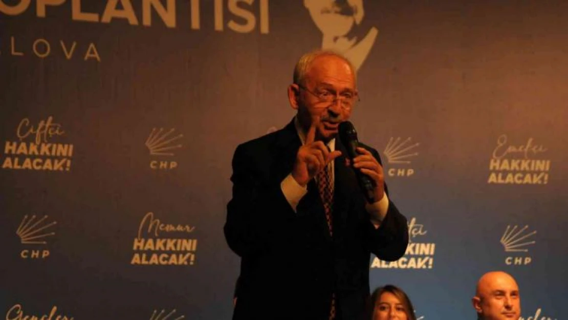 CHP lideri Kılıçdaroğlu: 'Hakimsen karar ver kardeşim'