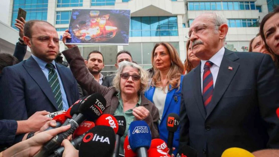 CHP Lideri Kılıçdaroğlu, Et ve Süt Kurumu Genel Müdürlüğüne gitti