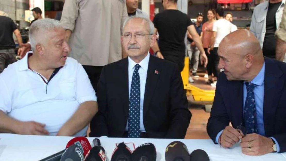 CHP Lideri Kılıçdaroğlu İzmir'de sanayi esnafı ile buluştu