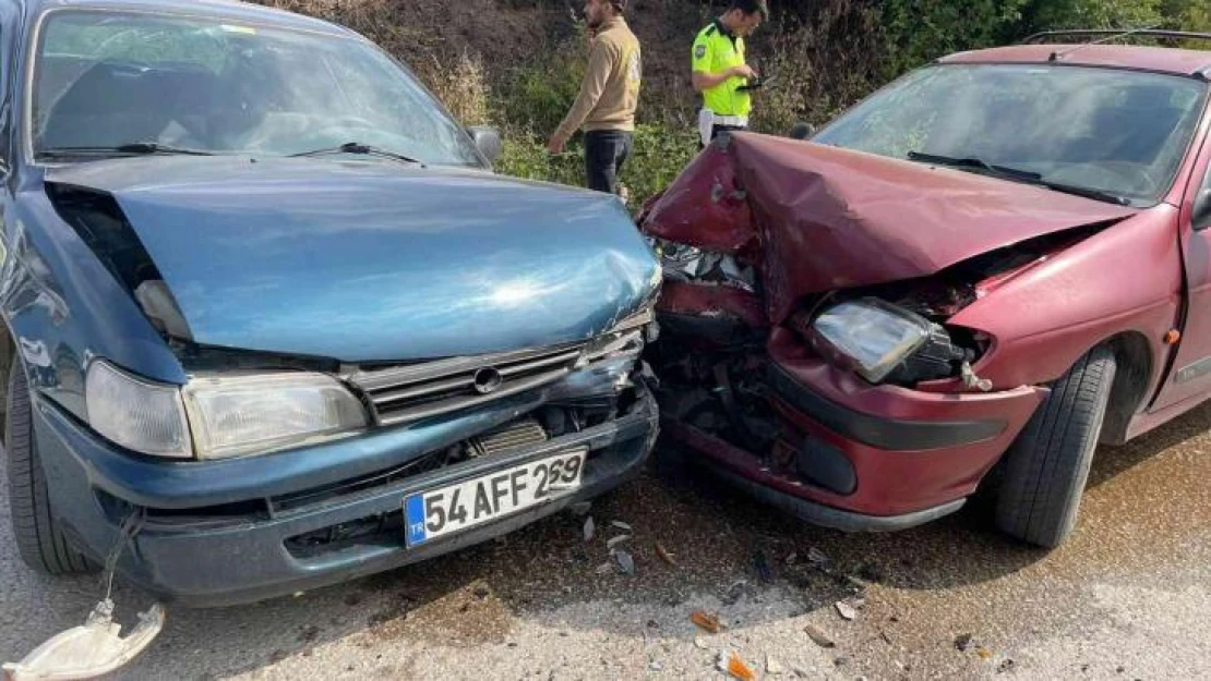 Çocuklarını sınava yetiştirmek isterken kaza yaptılar: 6 yaralı