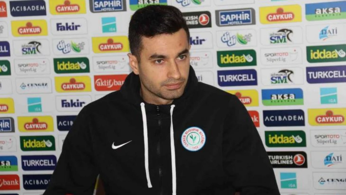 Ç.Rizespor'dan Gökhan Akkan açıklaması